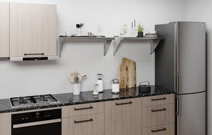 AmGood 14 in. x 30 in. Stainless Steel Wall Shelf | NSF | Metal Shelving | Garage, Laundry, Storage, Utility Room | Restaurant, Commercial Kitchen - size: 30" Long X 14" Deep
