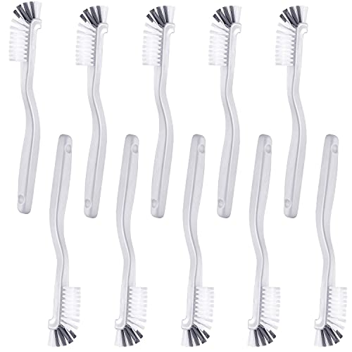 ELANE 10 Pcs Dish Scrub Brush Small Scrub Brushes for Cleaning,Kitchen Scrub Brush for Dishes,Corner Scrub Brush