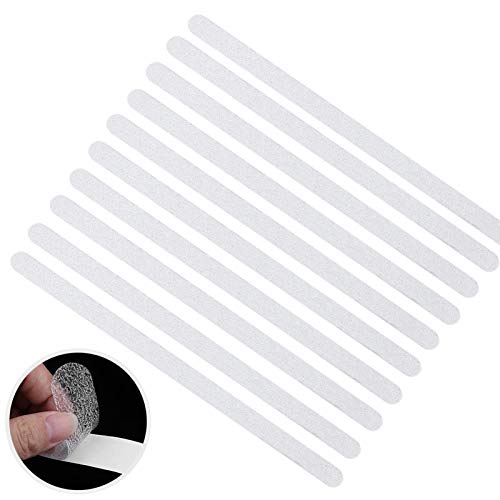 Non Slip Bath Stickers 18pcs, Safety Shower Treads Strips, Bathtub Anti-Slip Stickers, Anti Skid Tape for Shower,Tub, Steps 15Inch by 0.8Inch,Clear | Non Slip Bath Stickers, Safety Shower Treads Strips, Clear Anti Skid Tape for Shower Floor, Tub, Stairs,