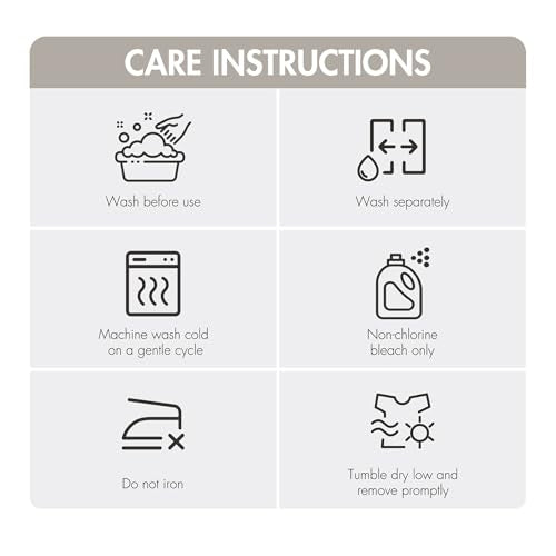 Madison Park Roan Border Cotton Bath Towel Set Absorbent, 6 Piece, Beige | Microfiber, Soft Pile, Machine Washable, OEKO-TEX Certified, Plush Bathroom Mat, Non Slip TPR Backing - color: Beige