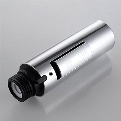 7Trees Pull Down Spray Head for Kitchen Faucet, 2-Function Bathroom Faucet Replacement Head, Water Nozzle, 1.8 GPM G1/2 Pull-Out Spray Nozzle, 0.8inch Connector (Chrome Polished) - color: Chrome Polished