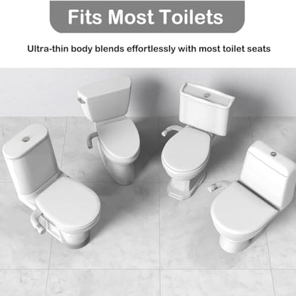 Ultra-Slim Bidet Attachment for Toilet, Non Electric Retractable Nozzles (Posterior/Feminine Wash) Hygienic Bidets Existing Toilets Seat, Adjustable Water Pressure, Water Sprayer Baday
