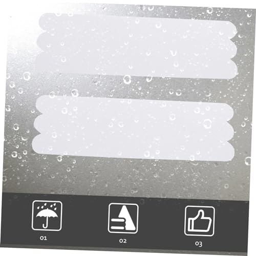 TIDTALEO 36pcs Non Slip Slip Strips for Bath Safety Transparent Shower Stickers Adhesive Bath Treads for Bathtubs Showers Stairs and Floors - size: 36 Pcs
