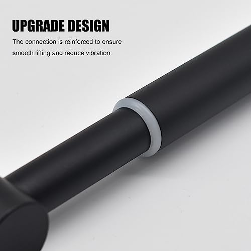 Towel Bar - Adjustable 304 Stainless Steel Towel Holder for Bathroom | Sturdy and Rustproof Wall Mounted Towel Rack for Bathroom Accessories(11.8inch-22.6inch) , Black - color: Black