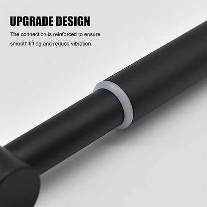 Towel Bar - Adjustable 304 Stainless Steel Towel Holder for Bathroom | Sturdy and Rustproof Wall Mounted Towel Rack for Bathroom Accessories(11.8inch-22.6inch) , Black - color: Black