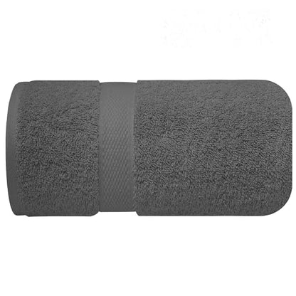 Infinitee Xclusives – Luxury Bath Sheets Towels – 1 Pack 600 GSM (35X70 Inches) – 100% Ring Spun Cotton Large Bath Towels for Bathroom (Shadow Grey, Bath Sheets - Pack 1) - color: Shadow Grey, size: Bath Sheet - 1 Pack