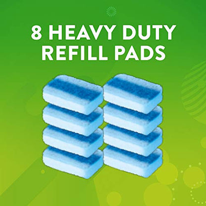 Scrubbing Bubbles Toilet Bowl Wand Cleaner Refills, Fresh Brush Heavy Duty Cleaner Toilet Refill Pads, Removes Limescale & Odors, Citrus Scent, 8 Count (Pack of 8) - size: 8 Count (Pack of 8)