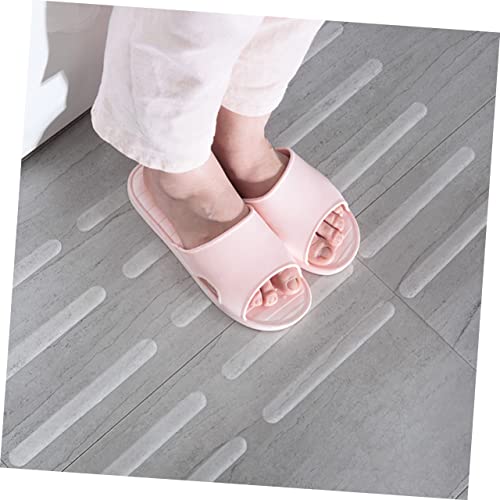 Alipis 40pcs Nonslip Shower Strips Skid Tape Strip Safety Shower Tread Stickers Non Skid Bath Tub Tape for Home Safety