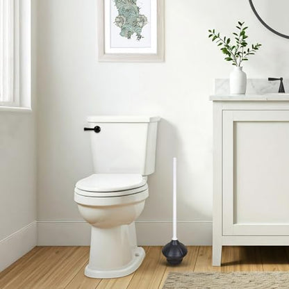 Korky Toilet Plunger and Beehive Mini Sink and Drain Plunger Kit – Works in Bathrooms, Kitchens, Toilets, Baths, and Showers