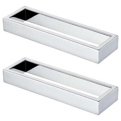 KOKOSIRI Towel Ring Chrome Hand Towel Bars Rack 9-Inch Kitchen Holders Polished Stainless Steel Bathroom Hardware Wall Mounted, 2 Pack B4008CH-L9-P2 - color: Polished Chrome, size: 2 Pack