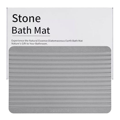 Stone Dish Drying Mat - Large Foldable Marbled Quick Drying Dish Mats, Stone Coasters Set of 4 Collapsible Ultra Absorbent Diatomaceous Earth Mats for Kitchen Counter Bathroom (Grey-REC) - color: Grey-rec