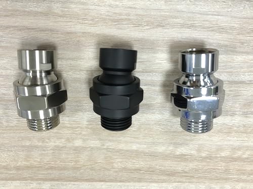 Brushed Nickel Shower Head Swivel Ball 360°Brass Chrome Shower Head Elbow Adapter Adjustable For G1/2 Universal Shower Arm - color: Brushed Nickel