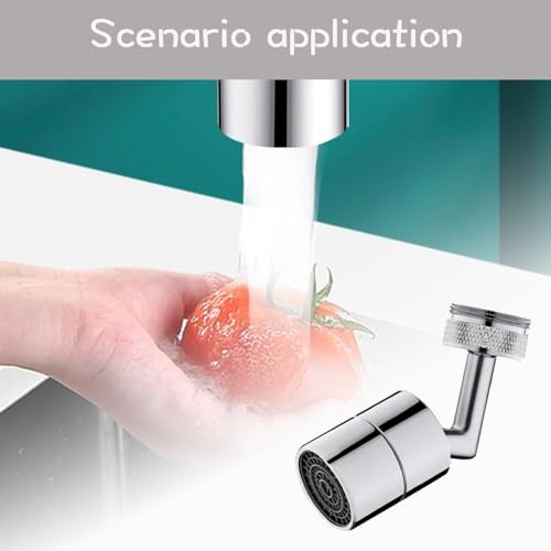 Universal Faucet Aerator All-Copper Faucets Faucet Extender Swivel Faucet Aerator for Bathroom Sink