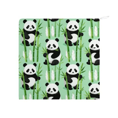Panda Bamboo, Quick Dry Hand Towel with Hanging Loop for Gym | Absorbent Microfiber Bathroom Towel, Fast Drying Kitchen Towel, Soft Wash Cloth for Pool Bath Shower Fitness Travel, 12 Inch - size: 1PCS