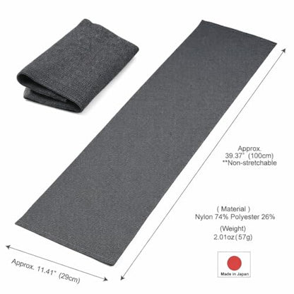 Extra Rough, Exfoliating Washcloth [Made in Japan] Exfoliating Towel Special texture makes Fluffy Foam lather, Back Scrubber, Dead Skin Cell Remover [Loofah for Women and Men] (Black) - color: Black