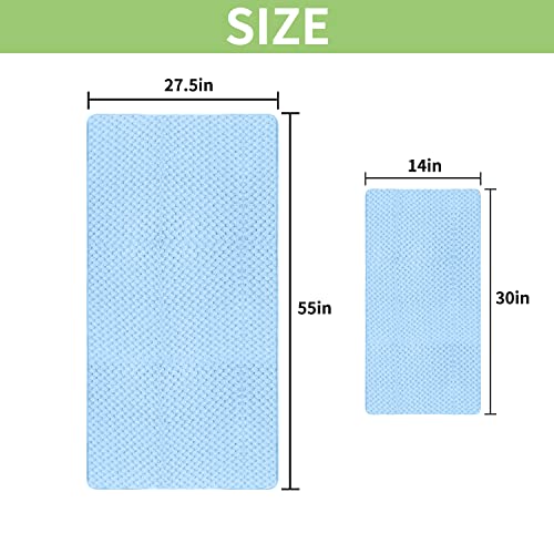 4 Colors Microfiber Towel Set Super Soft and Absorbent Quick-Dry Lightweight 4 Bath Towels 4 Hand Towels for Shower Pool Beach Bathroom
