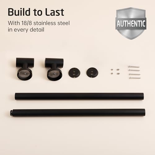 KES High Pressure 9 Functions Adjustable Handheld Shower Head with 30-Inch Shower Slide Bar & 59-Inch Hose, Built-in Power Wash to Clean Tub Tile & Pet, Wall Mount Matte Black 18/8 Stainless Steel - color: Matte Black