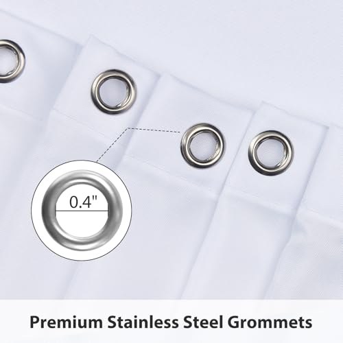 Peach Pink and White Ombre Shower Curtain, Cloth Waterproof Geometric Shower Curtains Set for Bathroom, Machine Washable Bathroom Curtain with 10 Hooks, 60x72 Inches - color: Ombre Geometric - Peach Pink, size: 60"W x 72"L (Pack of 1)