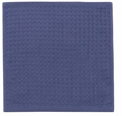 Washcloths Cotton Dish Cloths, 8 Pack,12”x12”,Blue Dish Rags | Soft Kitchen Washcloths Wash Rags, Double Deck Small Hand Towels For Kitchen, Absorbent Dish Cloths For Washing Dishes - color: Blue