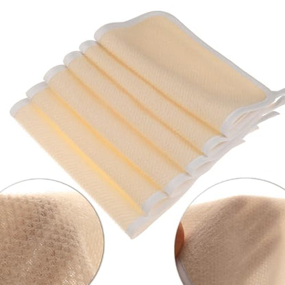 PHOGARY 6 Pack Exfoliating Wash Cloths for Body Scrub and Face Clean, Dual-Sided Wash Towels Bath Washcloths for Men Women Skin Massage Spa - Rough Exfoliating Side and Soft Terry Side
