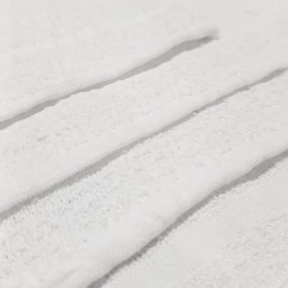 Premium White Wash Cloths - 600 GSM, 12 x 12 Inch, Pack of 36, Ring Spun Cotton Blend - Soft, Durable, Absorbent Washcloths for Face and Body, Machine Washable - size: Pack of 36