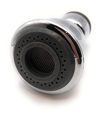 360° Swivel Kitchen Sink Aerator by NEOPERL, 1.5 GPM Dual-function 2-Flow Sprayer Faucet Head, Faucet Replacement Part 55/64-27 Female and Male 15/16-27 Threads - Chrome