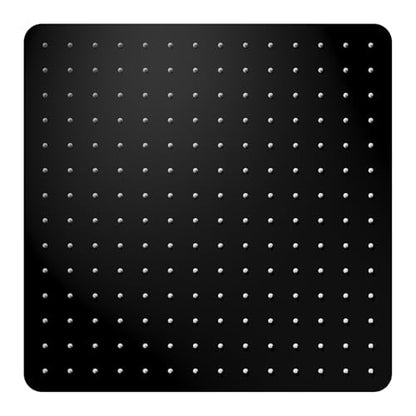 VBFF-Shower Head,rain shower head, 16 inch- Square Shower Head, 1.8 GPM Flow Rate, rainfall showerhead,VBFF10 (Matte Black) - color: Matte Black, size: 16 Inch