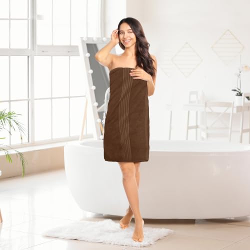Utopia Towels Luxurious Bath Towels Set, 27x54 in, 4 Pack, Soft, Dark Brown | Soft Luxurious Ring Spun Cotton Bath Towels - Lightweight, Highly Absorbent, Quick-Drying, Ideal for Daily Use - color: Dark Brown