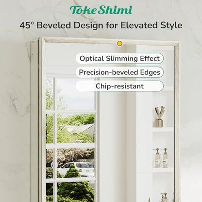 36 x 24 Brushed Nickel Recessed Medicine Cabinet, Assembly Required, Bathroom Mirror Medicine Cabinet, Lightweight Aluminum Frame， Stepless Adjustable Shelves, Tempered Glass - color: Brushed Nickel, size: 36x24 in