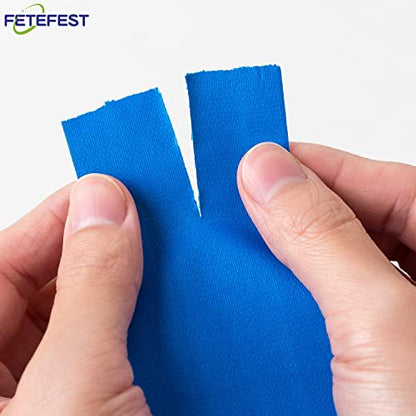 Gaffers Tape 4 Pack Blue Heavy Duty, 2" by 30 Yards Each roll, Professional Grade Gaffer Tape, Non-Reflective No Residue Hand Tear Self-Adhesive, Multiple Purposes (Blue, 4 Rolls) - color: 2" Blue (4 Rolls)