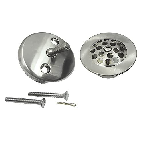Kingston DTL5305A8 Trip Lever with Grid Conversion Kit, Brushed Nickel - color: Brushed Nickel