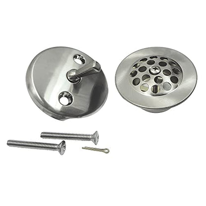 Kingston DTL5305A8 Trip Lever with Grid Conversion Kit, Brushed Nickel - color: Brushed Nickel
