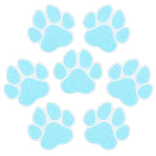 Secopad Non-Slip Bathtub Stickers, 20 Large PCS Safety Bathroom Tubs Showers Treads Adhesive Decals with Premium Scraper (Blue) - color: Blue