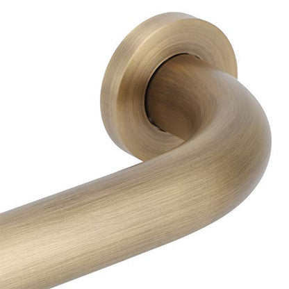 Antislip Brass Bathtub Hand Bar Drilling Installation 30cm Handrail for Bathroom Non Slip Handle for Safety Use in Hotel Bedroom Kitchen and Living Room