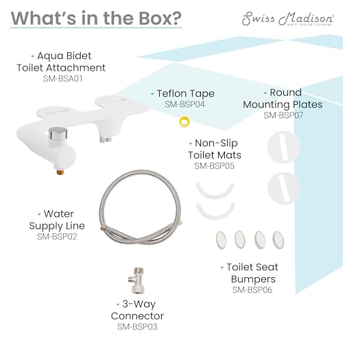 Aqua Non-Electric Bidet Toilet Attachment