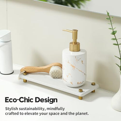 Stone Drying Tray, Gold Sink Caddy, Water Absorbing Faucet Mat Kitchen Sink Organizer, Diatomite Bathroom Counter Coaster, Soap Dish Rack Riser Dispenser Sponge Holder, Beige 10" x 4" - color: 10"x 4" - Beige - Gold
