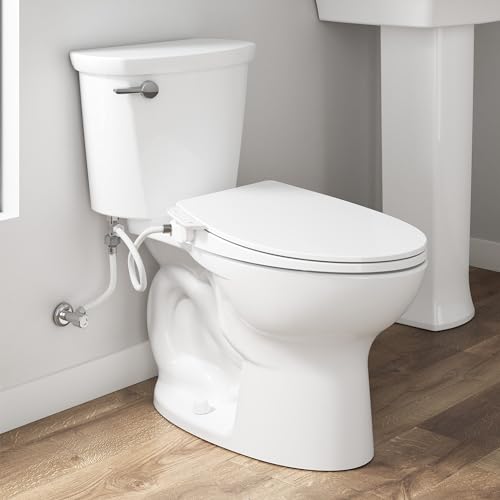 American Standard 8043A60G.020 AquaWash Essentials SpaLet Non Electric Bidet Toilet Seat With Manual Operation, White