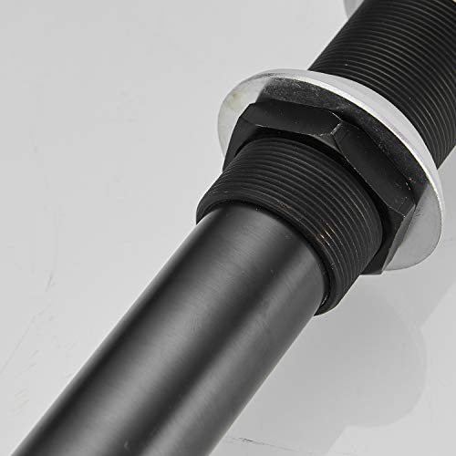 15/8" Bathroom Faucet Vessel Vanity Sink Pop Up Drain Assembly Stopper Plug | Without Overflow Fits Bathroom Standard Sink Hole 1-1/2" to 1-3/4" Oil Rubbed Bronze Push & Seal by Homevacious - color: Oil Rubbed Bronze, style: Without Overflow