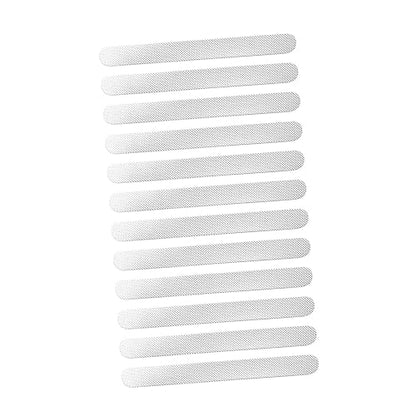 12pcs Non-Slip Bathtub Stickers Anti-Skid Shower Decals for Home Stairs and Pools Transparent Design for Safety Easy to Remove Without Residue