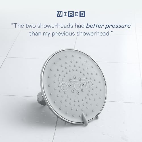 BOONA Tandem Shower as seen on Shark Tank | Dual Shower Head for Couples | King Krome, Two Showerheads - color: King Krome, size: Two Showerheads