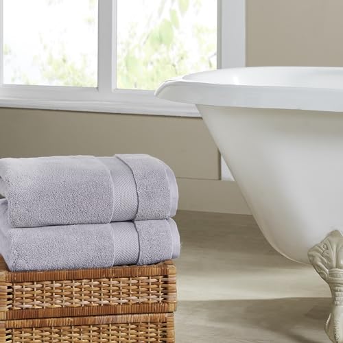 Modern Threads Luxury 6-Piece Quick-Dry Towel Set – Plush & Ultra-Absorbent for Spa-Like Experience, Lilac - color: Lilac