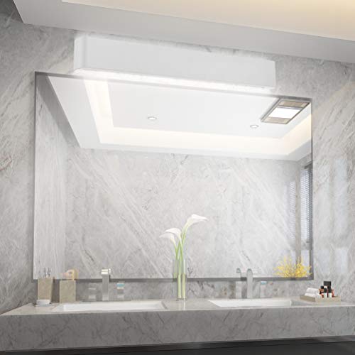 Aipsun 32.6 inch Modern Vanity Light Fixtures LED Bathroom Wall Light Up and Down Bathroom Lighting Fixtures Cool White 5000K - color: White, size: 32.6 inch, style: 5000K