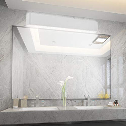 Aipsun 32.6 inch Modern Vanity Light Fixtures LED Bathroom Wall Light Up and Down Bathroom Lighting Fixtures Cool White 5000K - color: White, size: 32.6 inch, style: 5000K