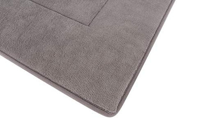 Ultra-Soft Extra-Thick Memory Foam Extra Long Bath Runner Mat (2 ft x 6 ft, Grey) - color: Grey, size: 2' x 6' (Rectangular)