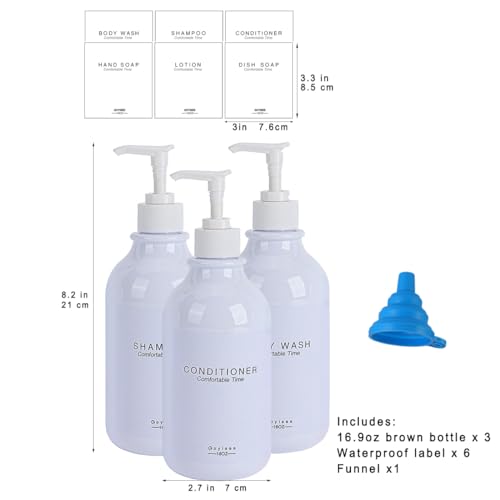 Shampoo and Conditioner Dispenser for Shower Wall,Shower Soap Dispenser 3 Chamber No Drill,Refillable for Shampoo Lotion Oil Shower Soap Hand Soap and Dish Soap - color: 3 Bottles-white