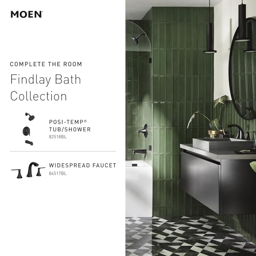 Moen Findlay Spot Resist Brushed Nickel Two Handle 4-Inch Centerset Bathroom Faucet, 84515SRN