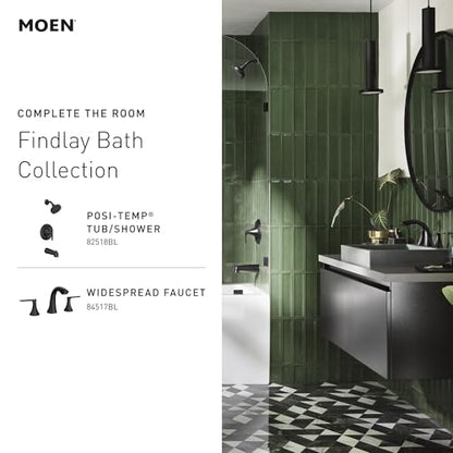 Moen Findlay Spot Resist Brushed Nickel Two Handle 4-Inch Centerset Bathroom Faucet, 84515SRN