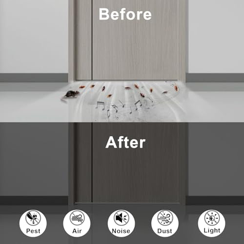 Foam WeatherStripping 1x1/4in, High Density, Medium Gaps, Bulk Pack | Strong Adhesive, Blocks Drafts, Reduces Noise & Vibration, Closed Cell Foam Tape Insulation, Removable, No Residue - color: White, size: 1 In x 1/4 In x 33Ft