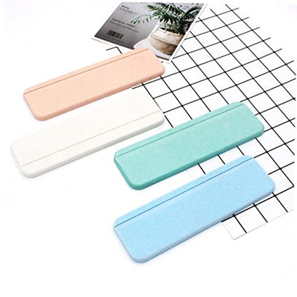 Healifty 2pcs Diatomite Absorbent Washbasin Mats Non Slip Water Absorbing Pads for Bathroom Cups Toothbrush Soap Holder Quick Drying Indoor Countertop Protection