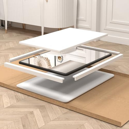 pertetey 40 x 30 in Rounded Rectangle Bathroom Mirror, Black Metal Frame | Black Metal Frame, Rounded Rectangle Design, Tempered Glass, Wall Mounted - size: 40"L x 30"W
